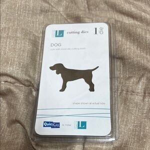 NEW  Dog Cutting Die QuicKutz